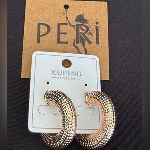 PERI’S Stainless Steel Rose Earrings